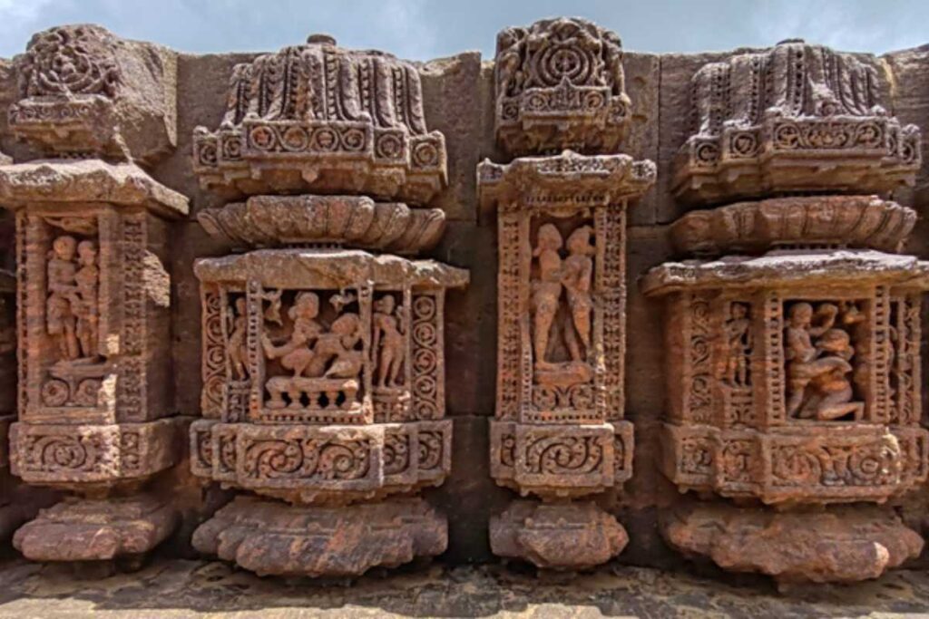 The panel art of the Konark Sun Temple