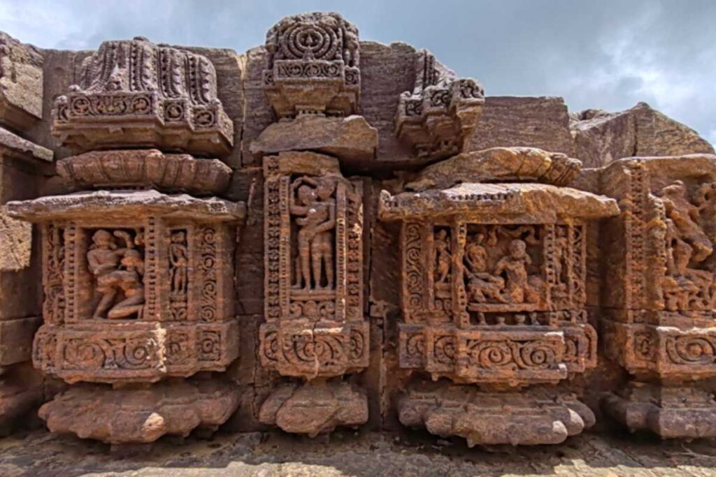 The panel art of the Konark Sun Temple