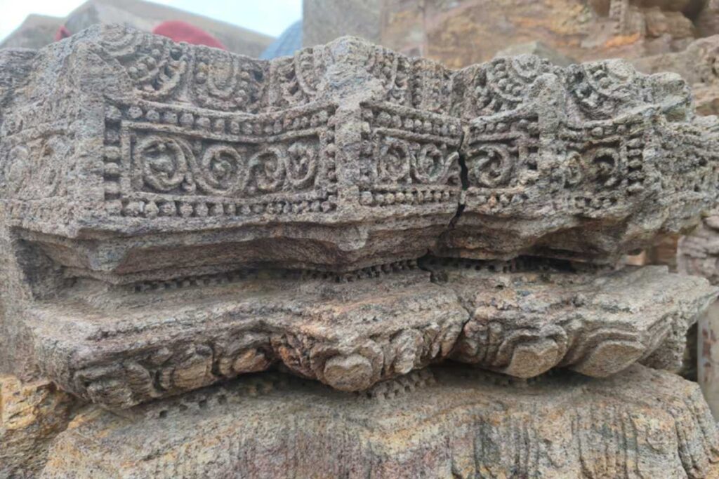 The panel art of the Konark Sun Temple