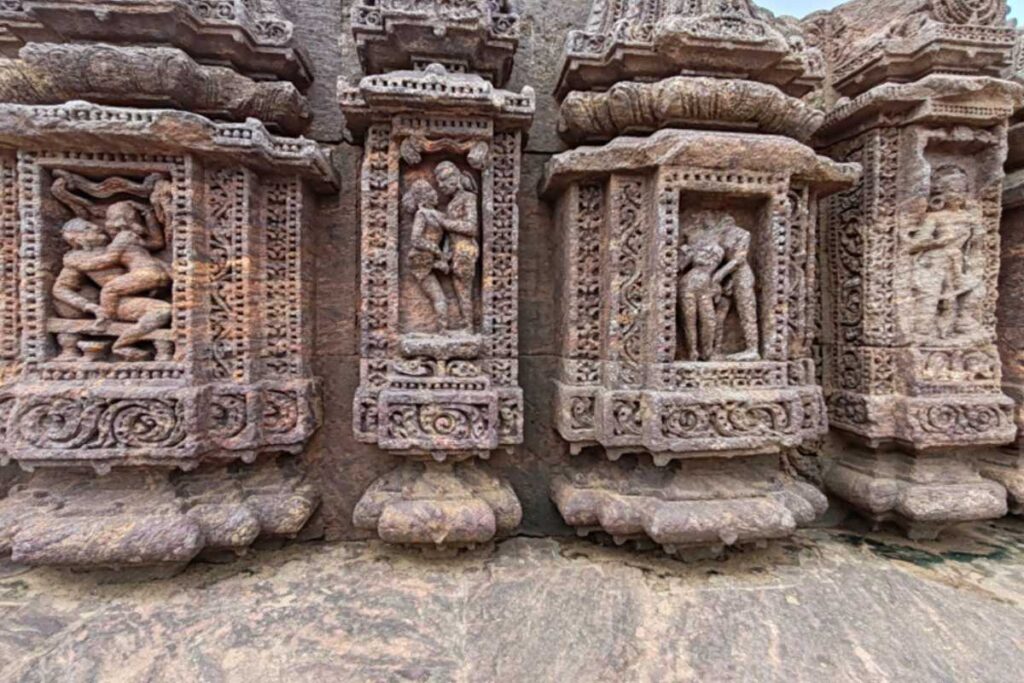 The panel art of the Konark Sun Temple
