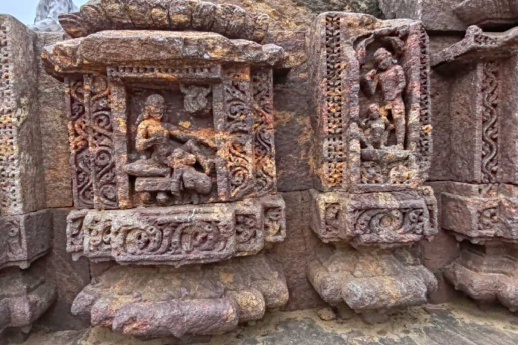 The panel art of the Konark Sun Temple