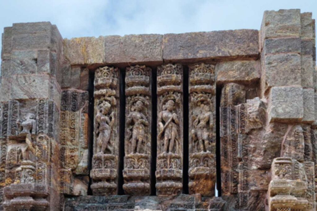 The panel art of the Konark Sun Temple